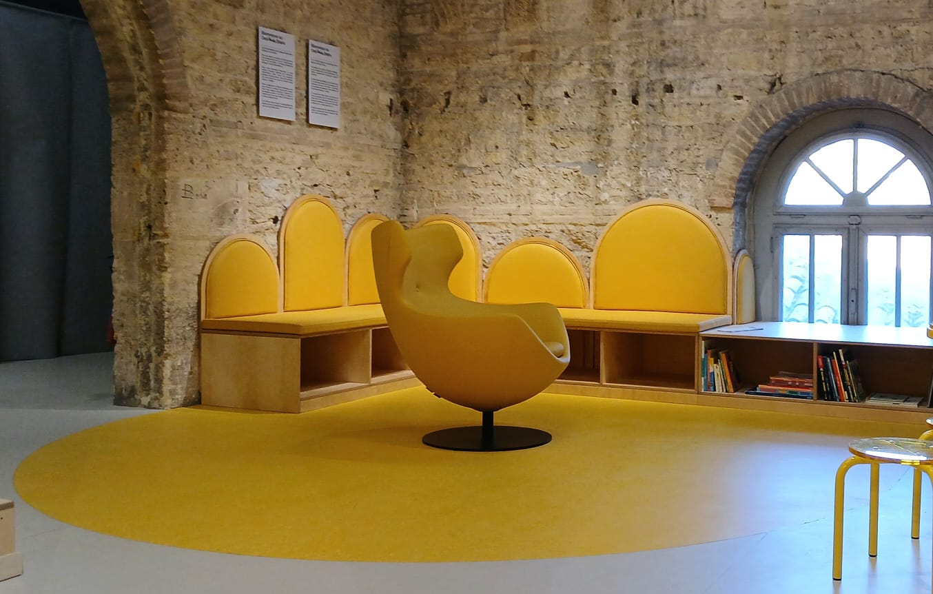 Détail de la banquette Kids